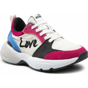 Sneakersy LOVE MOSCHINO JA15555G1FIO612A Mix Offw/Fux/Nero