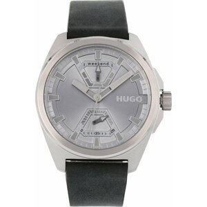 Hodinky Hugo Expose 1530240 Black/Silver