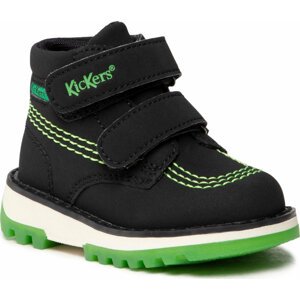 Kotníková obuv Kickers Kickfun 878750-10 M Black/Green 81