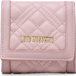Malá dámská peněženka LOVE MOSCHINO JC5683PP1GLA0609 Nude