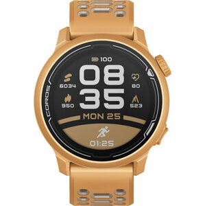 Chytré hodinky Coros Pace 2 WPACE2-GLD Gold W/Silicone Band
