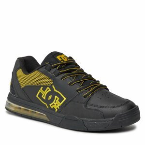 Sneakersy DC Versatile Le ADYS200076 Black/Yellow BY0