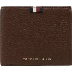 Velká pánská peněženka Tommy Hilfiger Th Prem Lea Cc Flat And Coin AM0AM11270 GT8