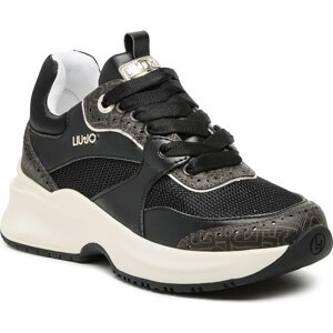 Sneakersy Liu Jo Lily 17 BA3081 EX170 Black/Brown S3023