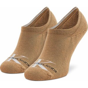 Pánské kotníkové ponožky Calvin Klein Jeans 701218733 Brown 008