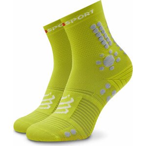 Klasické ponožky Unisex Compressport Pro Racing V4.0 Trail U XU00048B Primerose/Alloy 70B