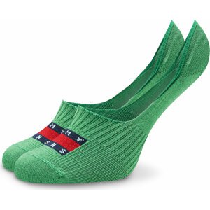 Kotníkové ponožky Unisex Tommy Jeans 701222684 Green 002