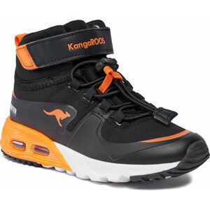 Kotníková obuv KangaRoos Kx-Hydro 18598 000 5075 Jet Black/Neon Orange