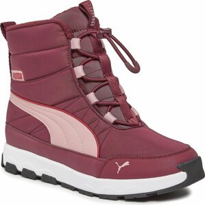 Sněhule Puma Evolve Boot Jr 392644 04 Dark Jasper-Future Pink-Astro Red