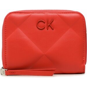 Velká dámská peněženka Calvin Klein Re-Lock Quilt Za Wallet Md K60K610785 XAD