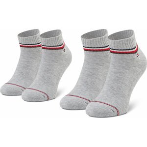 Sada 2 párů pánských nízkých ponožek Tommy Hilfiger 100001094 085