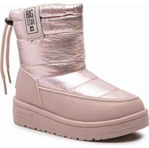 Kozačky Big Star Shoes KK374219 Pink