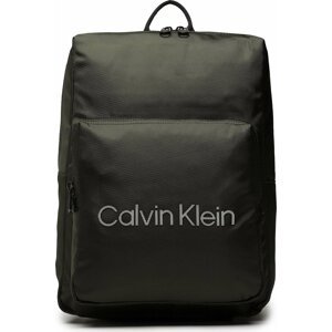 Batoh Calvin Klein Ck Must Squared Campus Bp Rtw K50K510004 Dark Olive MRZ