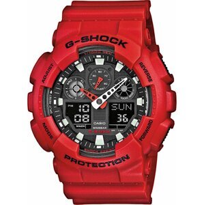 Hodinky G-Shock GA-100B-4AER Red/Red
