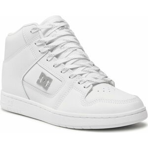Sneakersy DC Manteca 4 Hi ADJS100164 White/Silver WS4