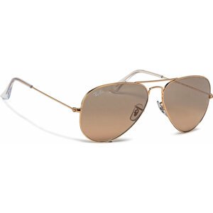 Sluneční brýle Ray-Ban Aviator Large Metal 0RB3025 001/3E Arista/Pink Mirror Gradient Grey