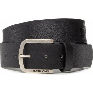Pánský pásek Jack&Jones Jacharry Belt Noos 12120697 Černá