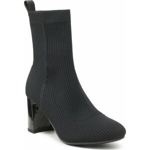 Polokozačky Tommy Hilfiger Feminine Essential Knit Boot FW0FW07405 Black BDS