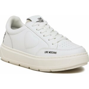 Sneakersy LOVE MOSCHINO JA15244G1HIA0100 Bianco