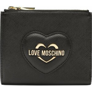 Malá dámská peněženka LOVE MOSCHINO JC5734PP0HKL0000 Nero