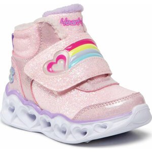Kotníková obuv Skechers Brilliant Rainbow 302669N/PKLV Pink/Lavender