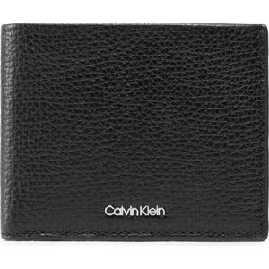 Velká pánská peněženka Calvin Klein Minimalism Bifold 5Cc W/Coin K50K509616 BAX