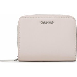 Malá dámská peněženka Calvin Klein Ck Must Z/A Wallet W/Flap Md K60K607432 VBR