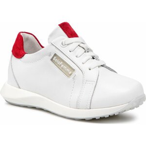Sneakersy Solo Femme D0102-01-N01/I75-03-00 Biały/Czerwony