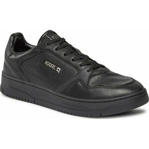 Sneakersy KARL LAGERFELD KL53020 Black Lthr / Mono