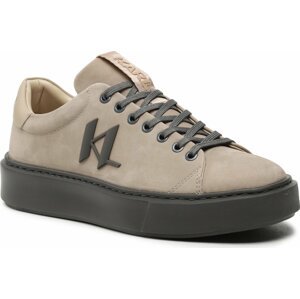Sneakersy KARL LAGERFELD KL52217 Stone Nubuck