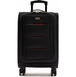 Malý textilní kufr Semi Line T5517-2 Černá
