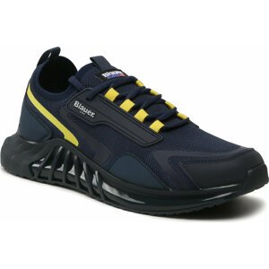 Sneakersy Blauer S3CRUSH01/KNI Navy/Yellow