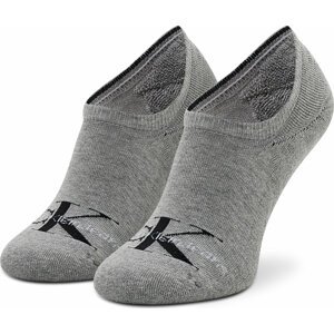 Pánské kotníkové ponožky Calvin Klein Jeans 701218733 Light Grey Melange 003