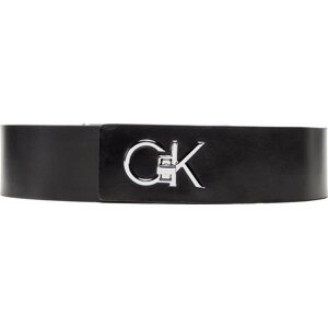 Dámský pásek Calvin Klein Re-Lock High Waist Belt 50Mm K60K609647 BAX