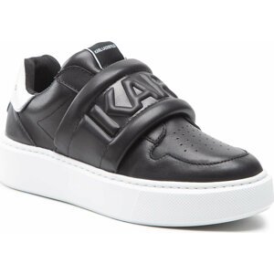 Sneakersy KARL LAGERFELD KL62237 Black Lthr