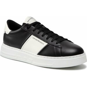 Sneakersy Emporio Armani X4X570 XN010 Q475 Blk/Off White/Blk