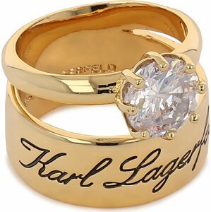 Sada 2 prstýnků KARL LAGERFELD 231W3923 Gold A780