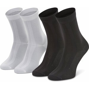 Sada 2 párů pánských vysokých ponožek adidas Structured Sck GN3068 Black/White