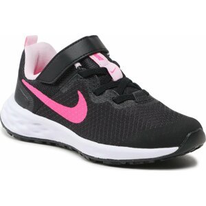 Boty Nike Revolution 6 Nn (PSV) DD1095 007 Black/Hyper Pink/Pink Foam