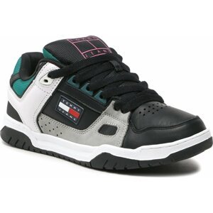 Sneakersy Tommy Jeans Skate Sneaker EM0EM01042 Black BDS