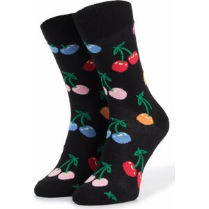 Klasické ponožky Unisex Happy Socks CHE01-9002 Černá