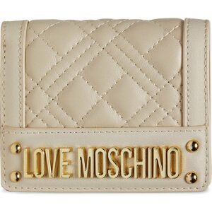 Malá dámská peněženka LOVE MOSCHINO JC5601PP1HLA0110 Avorio