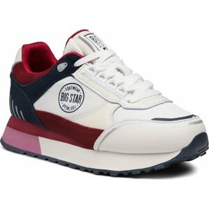 Sneakersy Big Star Shoes LL274369 White/Navy/Red
