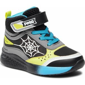 Sneakersy Primigi 4969211 Nero-Giall.Fluo