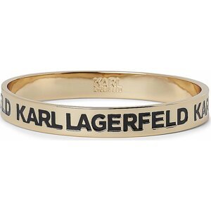 Náramek KARL LAGERFELD 230W3921 Black/Gold