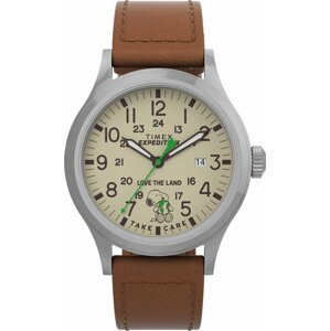 Hodinky Timex Expedition x Peanuts TW4B25000 Brown