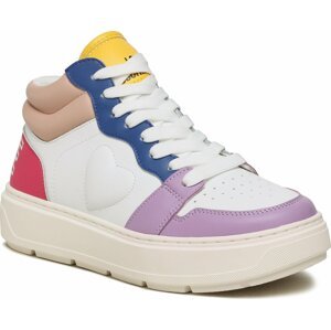 Sneakersy LOVE MOSCHINO JA15234G1HIAB10C Bianco/Multicolor