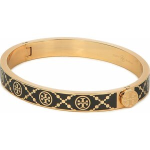Náramek Tory Burch T Monogram Hinge Bracelet 150568 Tory Gold / Black 720