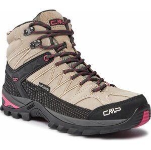 Trekingová obuv CMP Rigel Mid Wmn Trekking Shoe Wp 3Q12946 Gesso A312