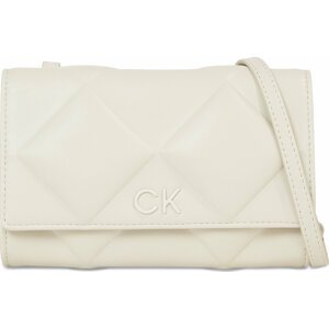 Kabelka Calvin Klein Re-Lock Quilt Mini Bag K60K611086 Dk Ecru PC4